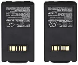 Battery for Da talogic Falcon X3 Falcon X4 Falcon X3+ Falcon X3 Plus 4400mAh (2PCS)