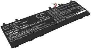 Battery for ZBook Firefly 16 G9 6X1F2PA, ZBook Firefly 16 G9 6X1F3PA, ZBook Firefly 16 G9-6B897EA PN: HSTNN-IB9Z, M64306-171, M73470-005, WP06XL 6300mAh / 72.95Wh