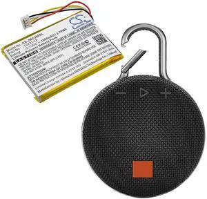 Cameron Sino Battery for JBL Clip 3, Clip 3AN, Clip 3SAND PN:JBL L0721-LF 1000mAh