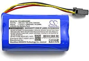 Cameron Sino Battery for Aspect Medical System BIS VISTA, BIS Vista Monitoring, BIS Vista Monitoring System, Vista View BIS Monitor, VTI 14564 2600mAh