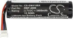 Cameron Sino Battery for Gryphon GM4100, RBP-GM40,  Datalogic GM4100  GM4130  GM4400  GM4430  GBT4400  GBT4430  GM4100-BK-433Mhz  RBP-GM40