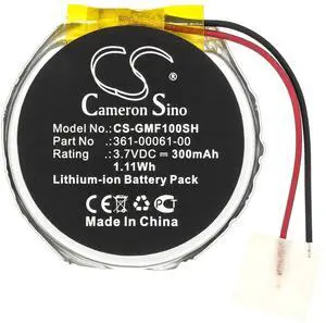 Cameron Sino Battery for Garmin Fenix 1, Fenix 2, PD3555w PN:Garmin 361-00061-00 300mAh / 1.11Wh
