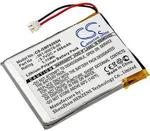 300mAh / 1.11Wh Replace Battery for Garmin Forerunner 920XT PN:Garmin 361-00078-00