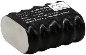 Cameron Sino Battery for Varta PN:Varta 5/110R, 55615, 55615-305-052, 5V/150H, 5V100DK0, 5V100DKO, 5V100R, 5V110R, 5V150H, 5V150P 150mAh / 0.90Wh