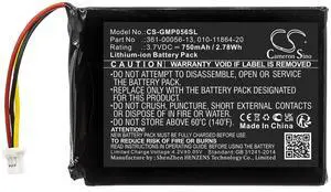 Cameron Sino Battery for Garmin Sport PRO Handheld Transmitter PN:Garmin 010-11864-20, 361-00056-13 750mAh / 2.78Wh