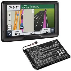 Cameron Sino Battery for Garmin 2689LMT 6-inch, Dezl 760LMT, Dezl 760LMT-D, Nuvi 2689LMT, Nuvi 2757, Nuvi 2757LM, Nuvi 2797, Nuvi 2797LMT, NuviCam LM, 1500mAh