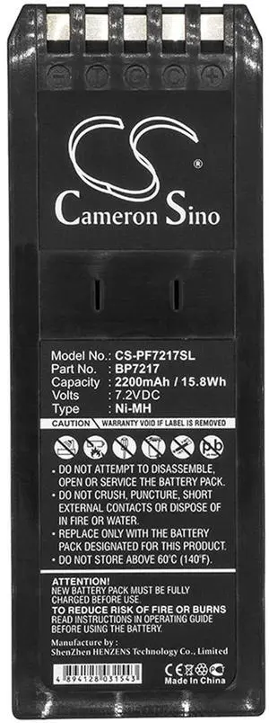 Cameron Sino Battery for Fluke 741, 741B, 743, 743B, 863, 865, 867, 867B, DSP100, DSP2000 PN:Fluke BP7217 2200mAh / 15.84Wh