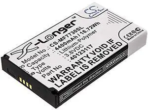 Replacement Battery for Inseego 5G, Jetpack 4G LTE, Jetpack 8800L, Jetpack MiFi 7730L, MiFi 7730L, MiFi 8800L, MiFi M1000 PN: 40123117 4400mAh / 16.72Wh