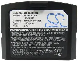 Cameron Sino Battery for Sennheiser IS 410, IS410, RI 410, RI410, RI-410, RR 4200, RR4200, RS 4200, RS 4200 TV-2, RS4200, RS-4200, Set 830, Set 840, Set 900 150mAh