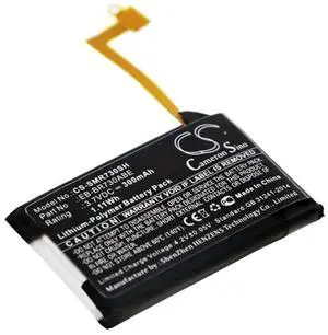 300mAh / 1.11Wh Replacement Battery for Galaxy Gear S2 3G, Gear S2 3G, SM-R730, SM-R730A, SM-R730S, SM-R730T, SM-R730V, SM-R735 PN: EB-BR730ABE, GH43-04538B