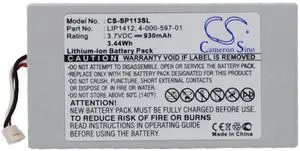 CS Battery for Sony PSP GO, PSP-N100, PSP-NA1006 PN:Sony 4-000-597-01, LIP1412 930mAh / 3.44Wh