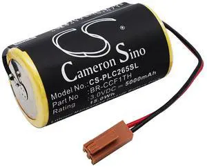Cameron Sino Battery for Panasonic PN:Panasonic A02B-0120-K106, A20B-0130-K106, A98L-0031-0007, BR26500, BR-C, BR-CCF1TH 5000mAh / 15.00Wh