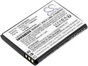 Cameron Sino Battery for Cingular ATTEA211101, Flex, Flex 4G LTE Flip PN:Cingular BPACD00001B, HE402 1100mAh / 4.07Wh