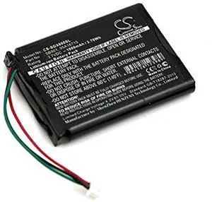 Cameron Sino Battery for SHURE MXW1, MXW1 Bodypack, MXW6, MXW6 Boundary, MXW8 Desktop Base Wireless Tra, MXW8 Wireless Transmitters 1000mAh