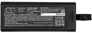 Cameron Sino Battery for Mindray Accutorr 3, DPM 6, DPM7, Passport 12, Passport 12m, Passport 17m, Passport 8, T5, T6, T8 5200mAh