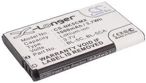 1000mAh Battery for BANNO GT03BBBK VIVO K118, VIVO K119, VIVO K201, VIVO K202, VIVO V207, VIVO I530, and others