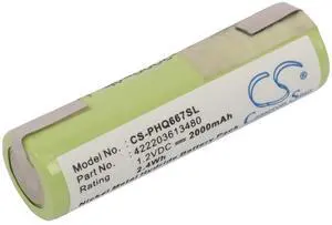 2000mAh Battery for Grundig G8267, G8265, G8264, G8261, G9000, G9000S, G8235, G8234, G7585, 8875, 8825 and others