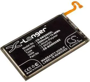 New 3500mAh Battery for Samsung Galaxy S9 Plus,Galaxy S9+,SC-03K,SGH-N943,SM-G9650/DS,SM-G965F,SM-G965F/DS,SM-G965J,SM-G965N,SM-G965U,SM-G965U1,SM-G965W,SM-G965XU; P/N:EB-BG965ABA,EB-BG965ABE
