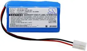 Cameron Sino Battery for Biocare ECG-1200, ECG-1201, ECG-1210 PN:Biocare HYLB-293, HYLB-683 2600mAh / 38.48Wh