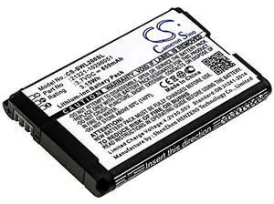 850mAh / 3.15Wh Replacement Battery for Rexton, WL200AP; Bluetooth Remote, RCU, SGI-WL200AP, WL200AP PN: 21221-10296051