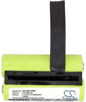Cameron Sino Battery for Damag DRC10 PN:Damag 773-499-44 2000mAh / 4.80Wh