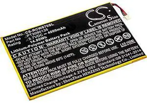 CS Battery for RCA RCT6303W87DK, RCT6513W87, RCT6513W87M, RCT6K03W13, Viking Pro, Viking Pro 10, Viking Pro 10.1", W101 Cambio, W101SA23T1 4000mAh