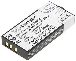 CS Battery for URC MX-5000 PN:URC BT-NLP2400, NC1110 4200mAh / 15.96Wh