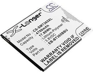 Cameron Sino Battery for Samsung Galaxy Tab Active, Galaxy Tab Active 2, Galaxy Tab Active 2 8.0, Galaxy Tab Active 2 8.0 LTE, Galaxy Tab Active 2 8.0 TD-LTE, SM-T395N