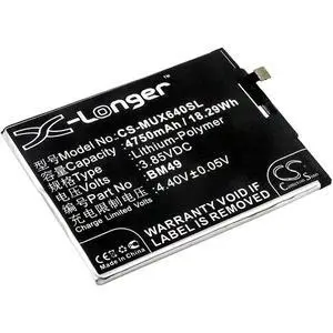 battery for  2016001, 2016002, 2016007, Hydrogen, Max, Mi Max Dual SIM, Mi Max Dual SIM TD-LTE