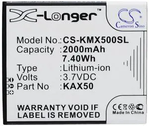 battery for  Trooper X5.0