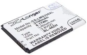 battery for  AS330, AS375, Escape 3, Escape 3 4G, Escape 3 4G LTE, K332, K350N, K371, K373, K7, K7 Dual SIM, K7 Dual SIM TD-LTE, K7 HSPA, K7 LTE, K8, K8 4G, K8 V 4G LTE, K89, K8V, L51AL, L52VL, LS675,