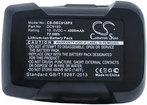 battery for  DCD925, DCD925B2, DCD925KA, DCD925N