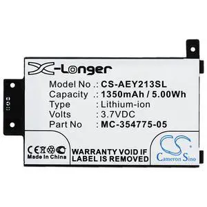 battery for  DP75SDI, Kindle Paperwhite 2013, Kindle Paperwhite 6 2015, Kindle Paperwhite 6 Gen, Kindle Touch 3G 6" 2013, Kindle Touch 6" 2013