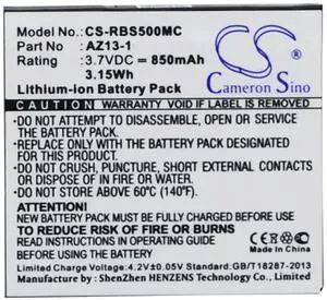 battery for  AZ13-1, AZ13H, YDXJ01XY