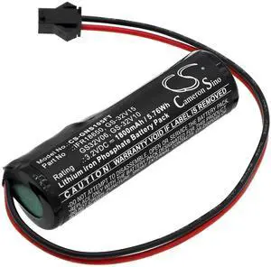 Cameron Sino battery for  Baytown Bulb GS-106B, Baytown GS-106, Baytown II Bulb GS-105B, Baytown II GS-105, Bollard GS-127EZ, Flora GS-113F, GS-105, GS-106, GS-111, GS-111PL,