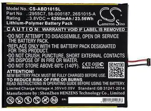 Cameron Sino battery for  Kindle Fire HD 10.1, Kindle Fire HD 10.1 7th, SL056ZE