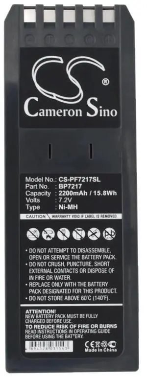 Cameron Sino battery for 741, 741B, 743, 743B, 863, 865, 867, 867B, DSP100, DSP2000 PN: BP7217 2200mAh / 15.84Wh Cameron Sino battery for 741, 741B, 743, 743B, 863, 865, 867, 867B, DSP100, DSP2000 PN: BP7217 2200mAh / 15.84Wh