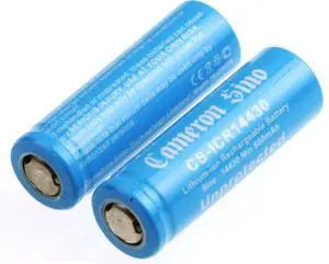 Cameron Sino CS-ICR14430 3.7V 700mAh Rechargeable Lithium-ion Battery (Unprotected, for Authorized Use Only) Cameron Sino CS-ICR14430 3.7V 700mAh Rechargeable Lithium-ion Battery (Unprotected, for Authorized Use Only)
