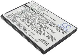 Cameron Sino battery for  LGMS840V PN:  1ICP5/44/65, BL-44JN, EAC61679601, EAC61679611, EAC61700012 1200mAh / 4.44Wh