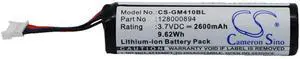 Cameron Sino Battery for Gryphon GM4100, RBP-GM40 PN:Gryphon 128000894 2600mAh / 9.62Wh