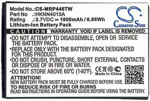 Cameron Sino Battery for Motorola CLP1010, CLP1040, CLP106, CLP1060, CLP446, DLR1020, DLR1060, SL1M, SL300, SL3000, SL7550, SL7550e, SL7580, SL7580e, SL7590, XPR7550