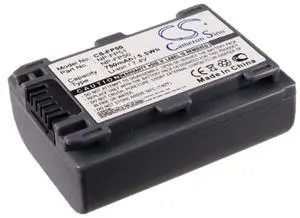 Cameron Sino Battery for Sony DCR-30, DCR-SR100E, DCR-SR30E, DCR-SR40, DCR-SR40E, DCR-SR50, DCR-SR50E, DCR-SR60, DCR-SR60E, DCR-SR70E, DCR-SR80, DCR-SR80E, DCR-SR90E, HDR-HC3, HDR-HC3E 750mAh