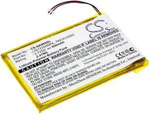 Cameron Sino Battery for Sony NW-A805, NW-S639, NW-S639F, NWZ-A801, NWZ-A810, NWZ-A818, NWZ-A818BLK, NWZ-A828KBLK, NWZ-A829BLK, NWZ-S639 650mAh