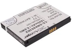 Cameron Sino Battery for Sprint AirCard 753S, AirCard 754S, Zing PN:Sprint 1800mAh / 6.66Wh