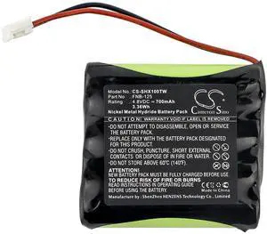 Cameron Sino Battery for Standard Horizon HX100  PN:Standard Horizon FNB-125 700mAh / 3.36Wh