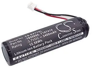 Cameron Sino Battery for Extech Flir i7, i5 Infrared Camera PN:Extech 1950986, T197410 3400mAh / 12.58Wh