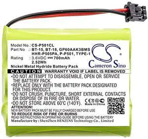 Cameron Sino Battery for NOMAD 24032X, 4126 PN:NOMAD 700mAh / 2.52Wh