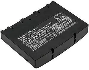 Cameron Sino Battery for Minelab Eureka Gold Metal Detector, Musketeer Advantage Metal Dete, Sovereign Elite Metal Detector, Sovereign GT Metal Detector PN:Minelab 3011-0215 1200mAh