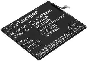 Cameron Sino  Battery for LeTV Le Pro 3, X720 PN:LeTV LTF23A 3950mAh / 15.21Wh