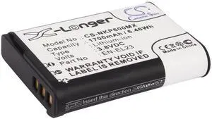 Cameron Sino Battery for Nikon Coolpix P600, Coolpix P610, Coolpix P610s, Coolpix P900, Coolpix P900s, Coolpix S810c PN:Nikon EN-EL23 1700mAh / 6.46Wh